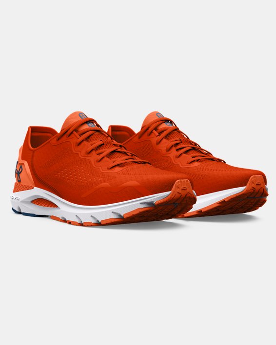 Men's UA HOVR™ Sonic 6 Running Shoes, Orange, pdpMainDesktop image number 3